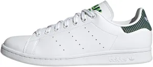 adidas Originals Men's Stan Smith (End Plastic Waste) Sneaker, White/White/Solar Green, 7