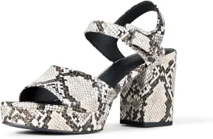 Amazon Essentials Women's Platform Heel Sandal