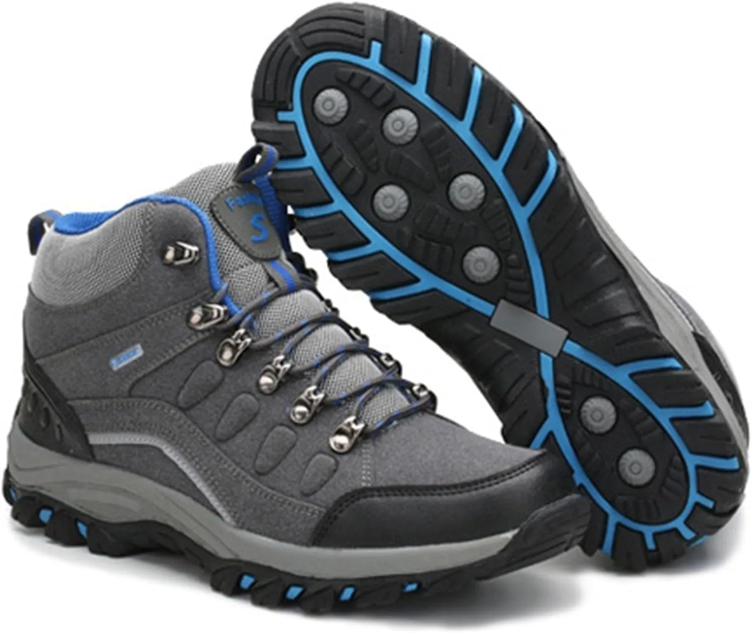 AMDBEL Snow Boots for Women Warm Thermal Boots Waterproof Snow Winter Hiking Work Comfy Boots Outdoor Sneakers Walking Shoes