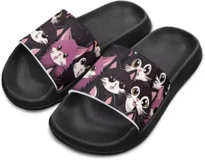 Animal Pattern Kids Sandals for Boys Girls House Slides Children's Cozy Pillow Slippers Non-Slip for Beach Days