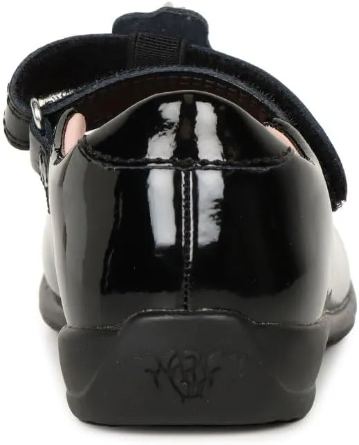 Bianca Black School Shoes
