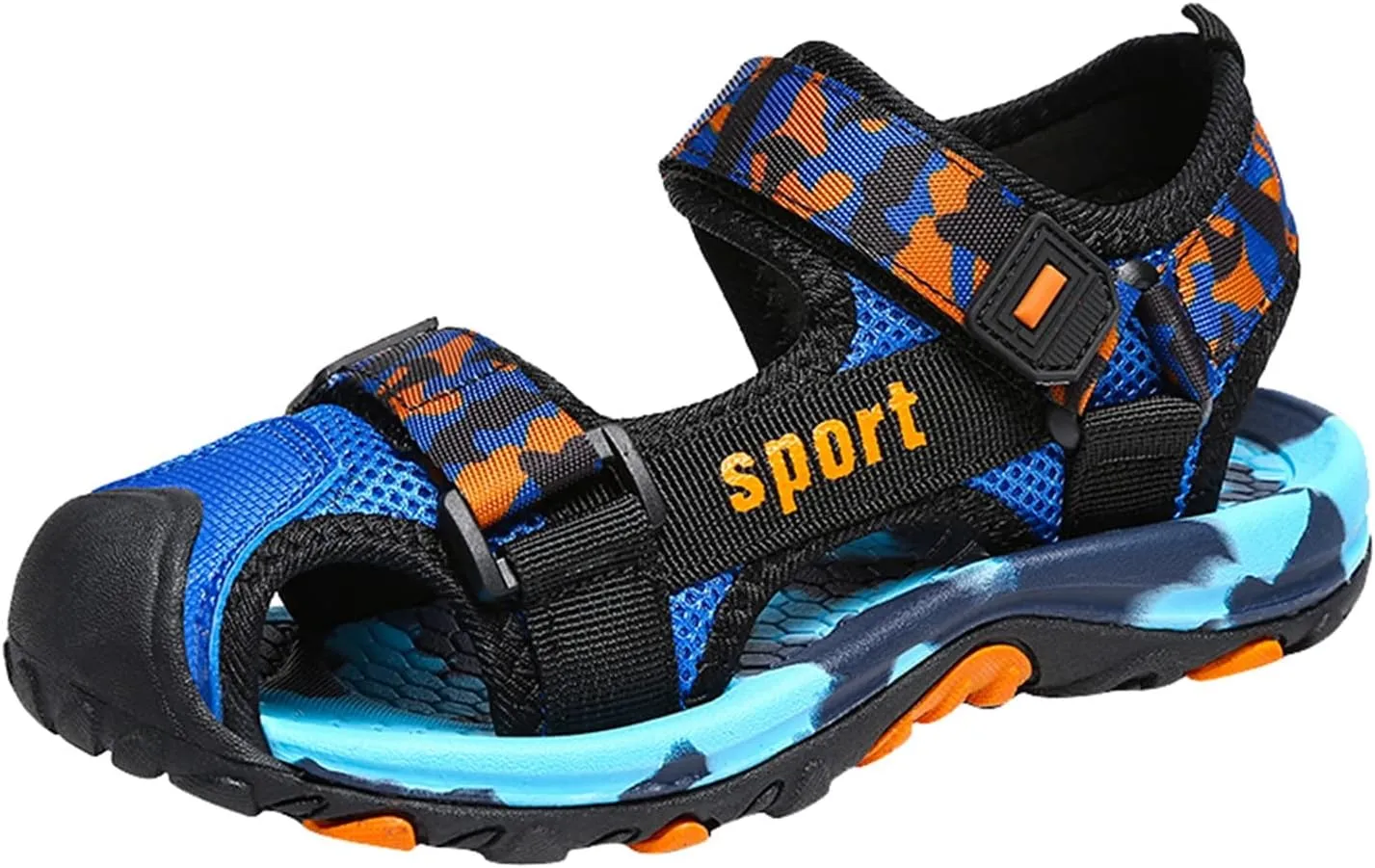Boys' Sandals Closed-Toe Summer Athletic Sandals Hiking Anti-Slip Beach Outdoor Soft Sole Casual Shoes For Toddler