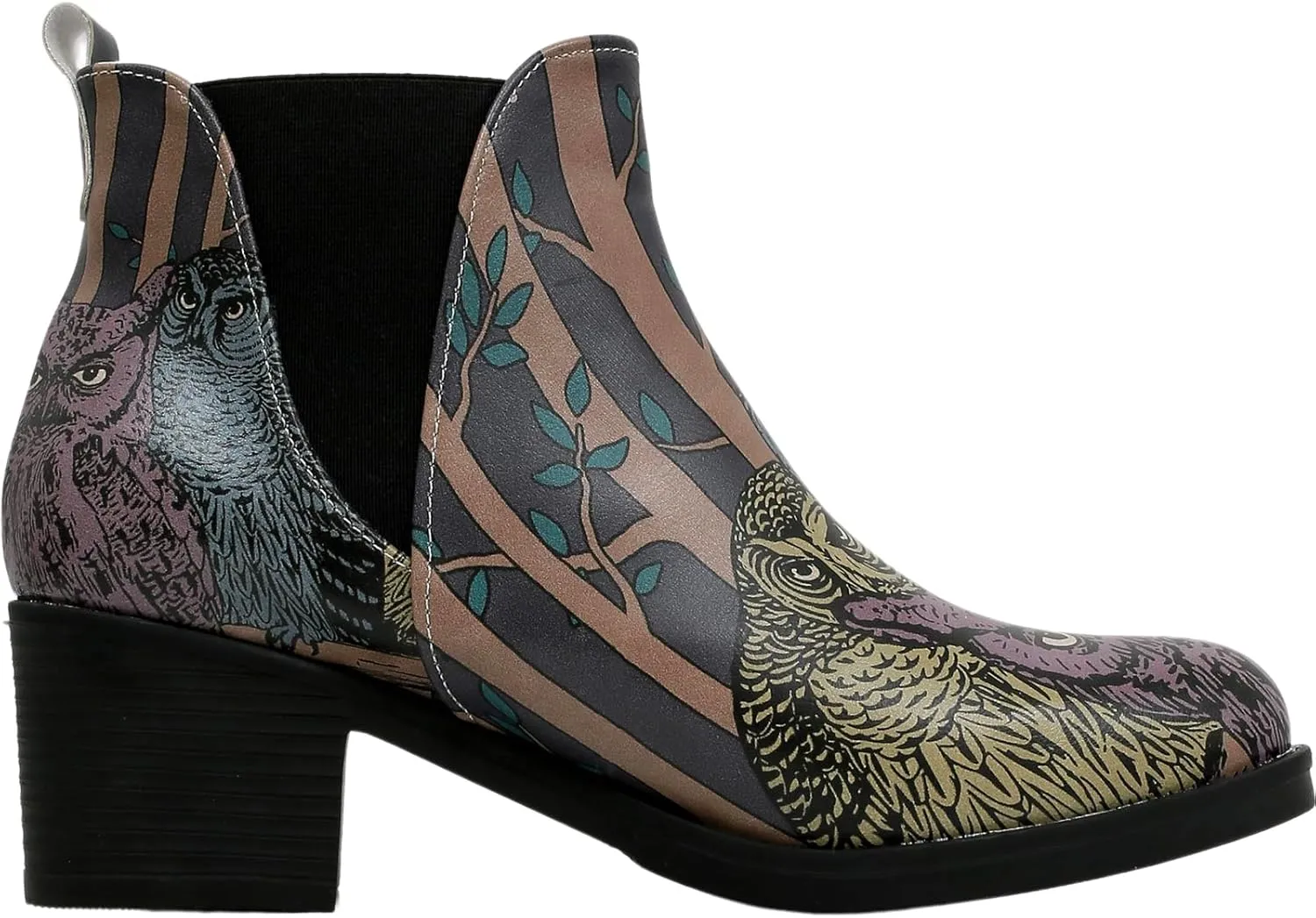 Chelsea Boots for Women - Vegan Leather and Handmade Heeled Ankle boots for Women