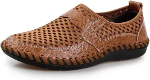 ChicWind Slip-On Loafers Walking Shoes Mesh Casual Water Shoes