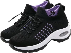 Comfort Wear Orthowear Shoes for Women&Men Orthopedic Shoes Lightweight Casual Breathable Running Walking Sneakers Non Slip Stretch Cushion Shoe Athletic Ortho Comfortwear for Plantar Fasciitis Unisex