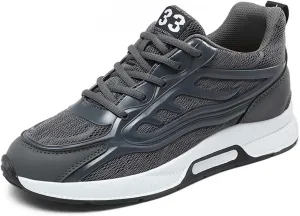 Couples Fashion Solid Color Mesh Lace Up Sneakers for Men and Women with The Same Type of Mens Sneaker Boots Size 11