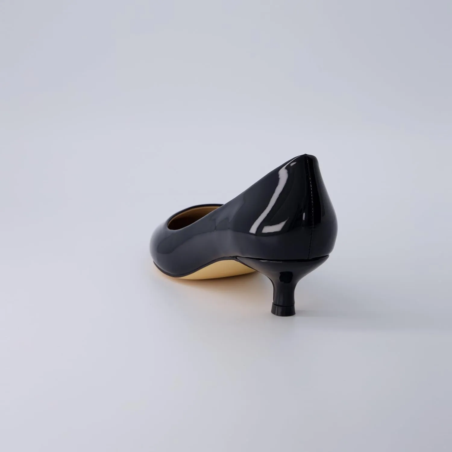 CUSHIONAIRE Women's Bay Kitten Heel Dress Shoe  Memory Foam, Wide Widths Available