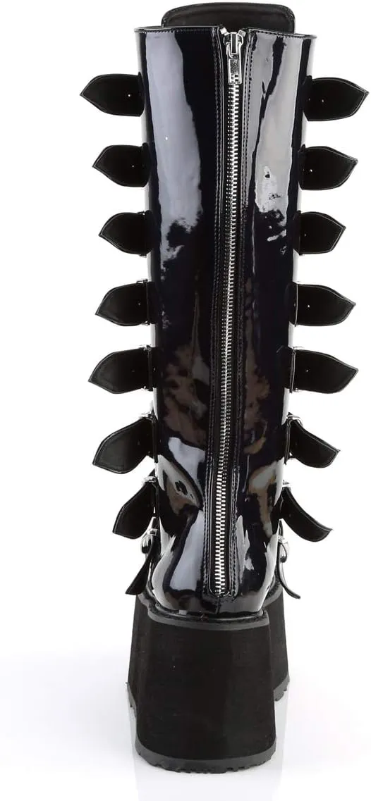 Demonia Women's Damned-318 Knee-high Boots