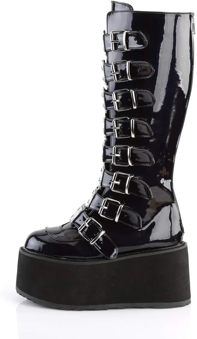 Demonia Women's Damned-318 Knee-high Boots