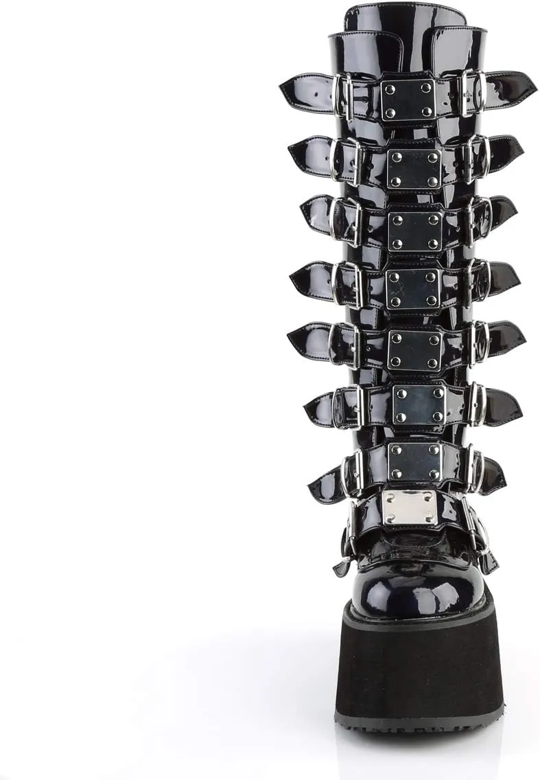 Demonia Women's Damned-318 Knee-high Boots