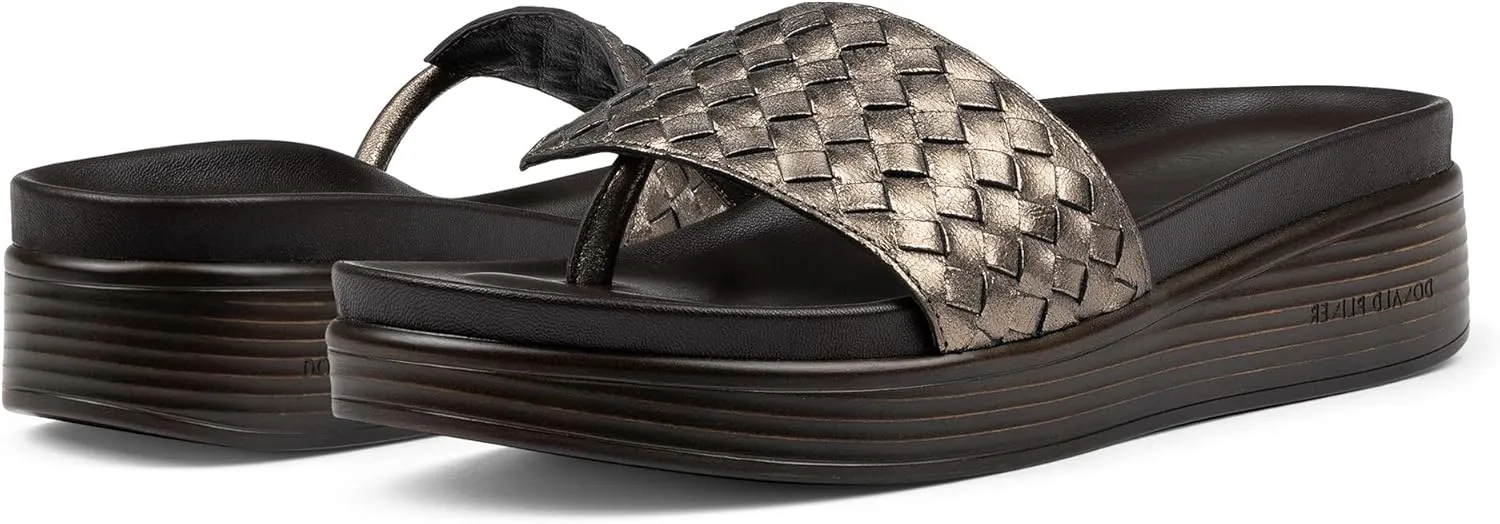 Donald Pliner Women's Fifi Slide Sandals, Women's Summer Sandals, Women’s Shoes, Comfortable Open-Toe Casual Flats