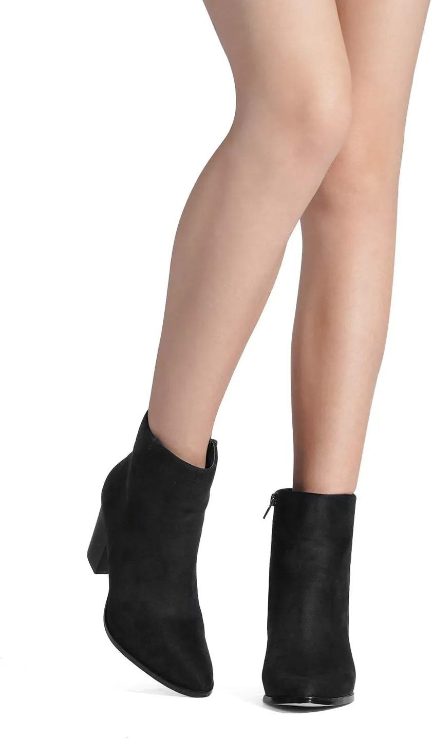 DREAM PAIRS Women's Ankle Boots Chunky Block Heel Booties