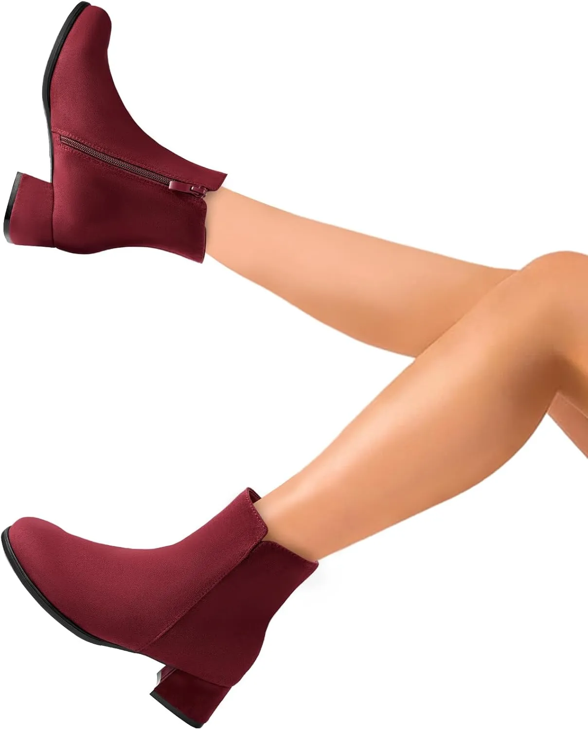 Harvest Land Womens Chelsea Boots Ladies Ankle Boots Winter Boots Stylish Classic Shoes for Adults