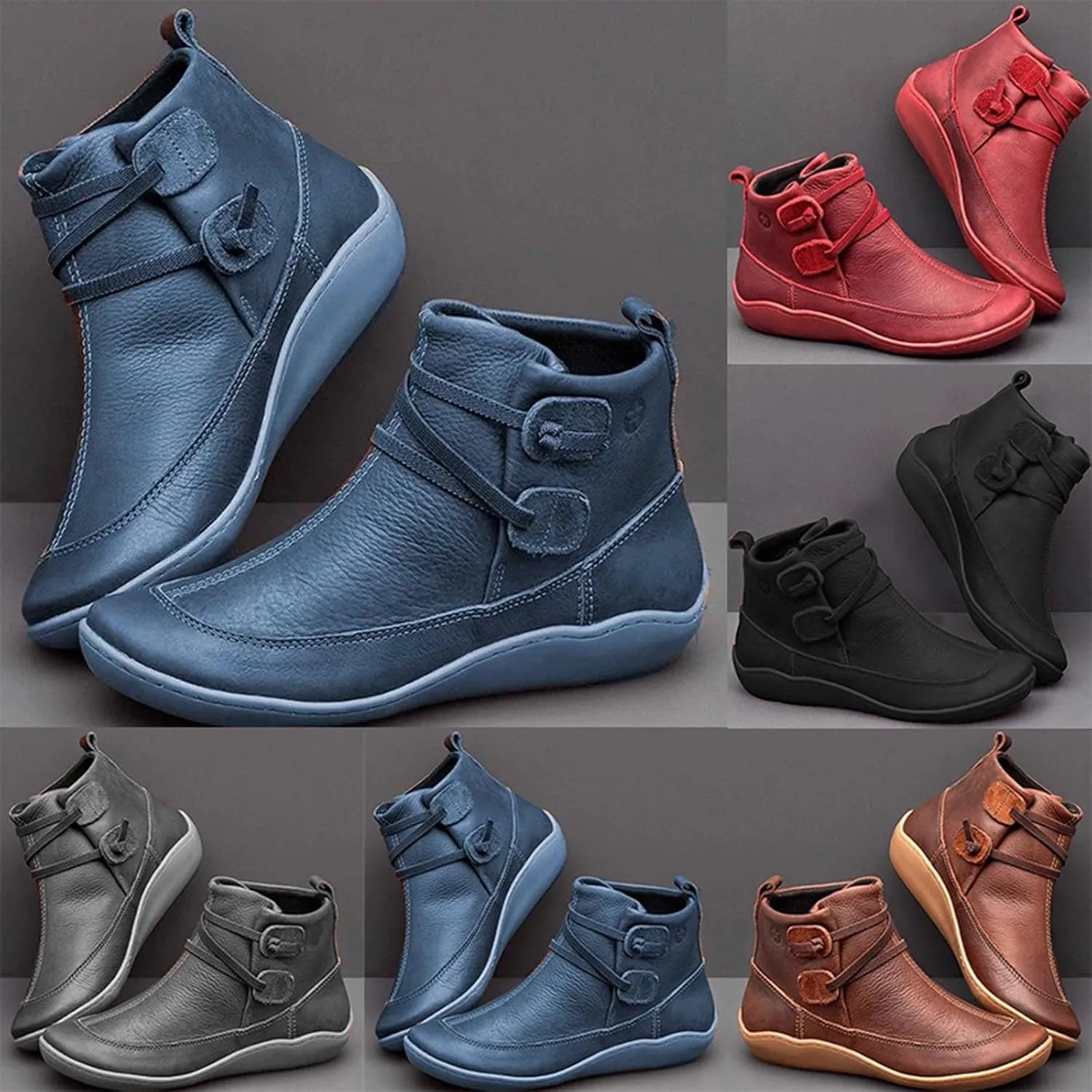High Heel Ankle Boots for Women Botas De Mujer Booties Women Dress Winter Boots for Women Black Ankle Boots for Women with Arch Support Ankle Booties