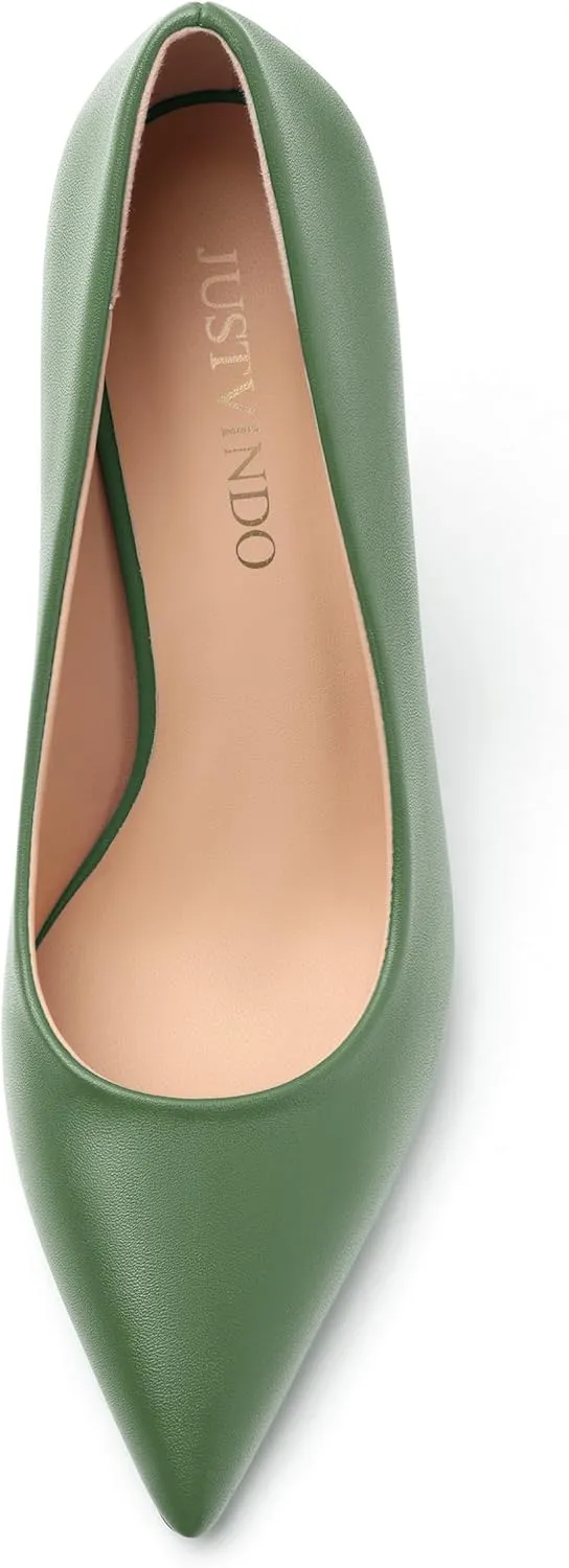 High Stiletto Heels for Women Close Pointed Toe Slip on Solid Pumps Fashion Classic Prom Office Wedding Shopping Dress Shoes