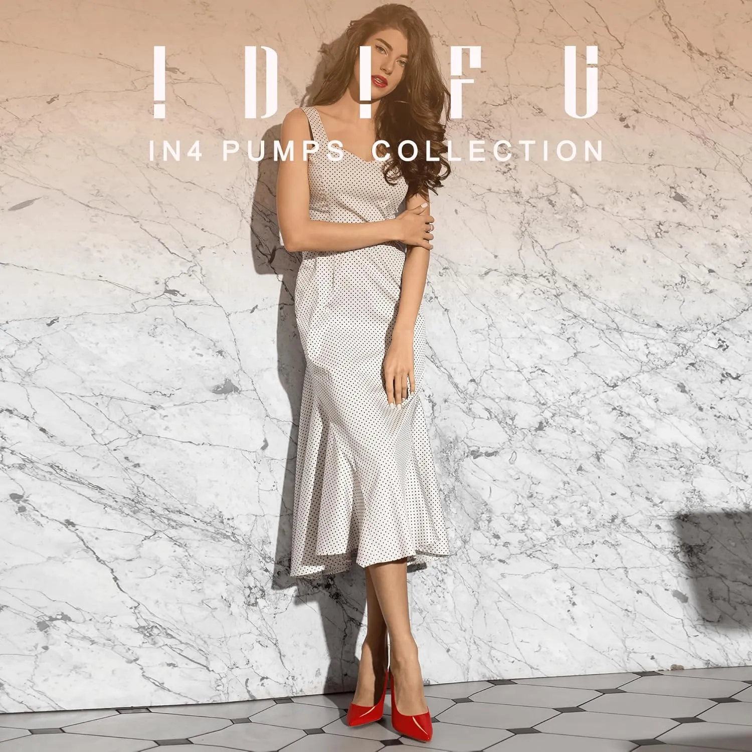 IDIFU IN4 Women's Pumps High Heels Closed Toe Stiletto Pointed Toe Dress Shoes Wedding Prom Bridal Daily Work Office Business Trendy Fashion Sexy Comfortable Pumps Dressy Shoes