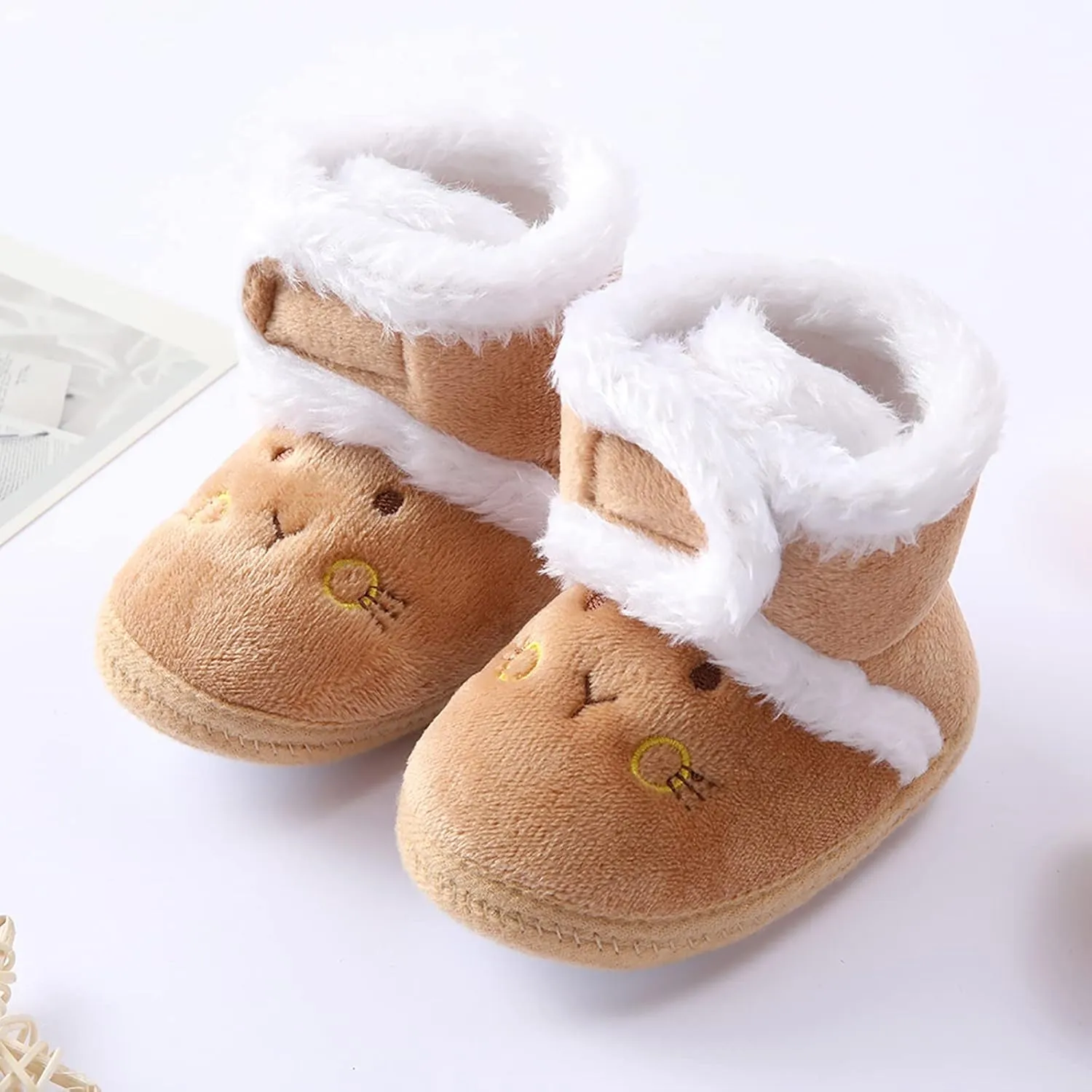 Infant Shoes Girls 6-12 Months Baby Girls Infant Booties Warming Soft Boys Boots Toddler Girl Hi Top Sneakers