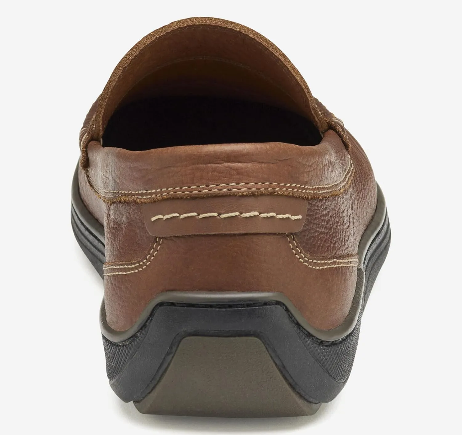 Johnston & Murphy Emmett Penny Dark Tan Full Grain