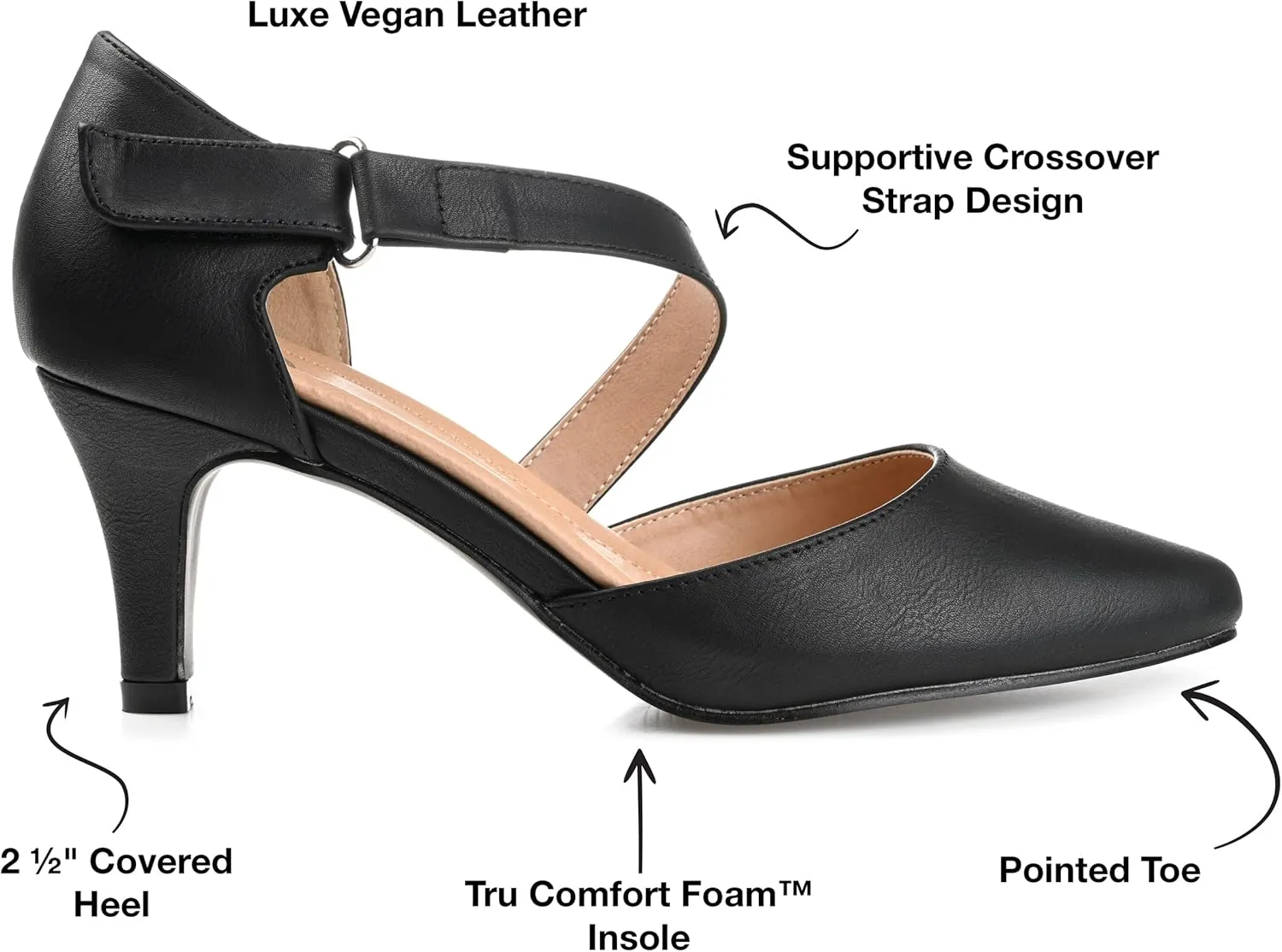 Journee Women's Comfort Foam Tillis Pumps