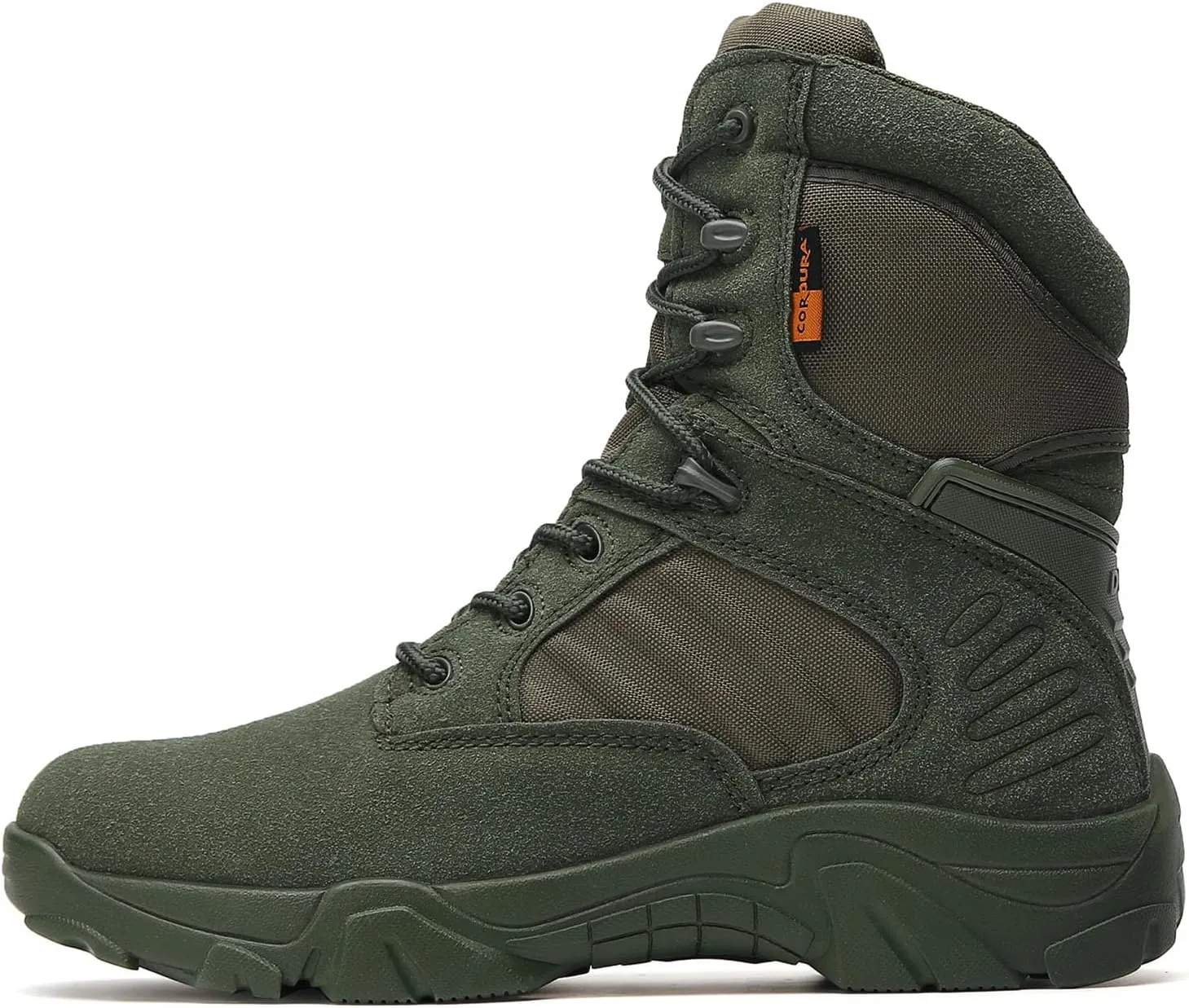 Kervaky Men's Military Tactical Boots Lightweight work boots for men tactical boots breathable jungle Desert Combat Boots