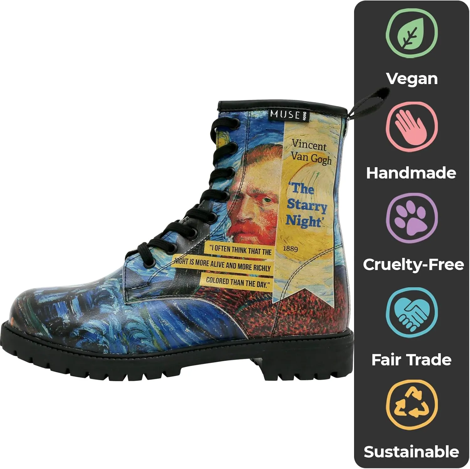 Long Boots for Women – Vegan Leather and Unique Design Womens Winter Boots, Comfortable and Stylish Womens Boots