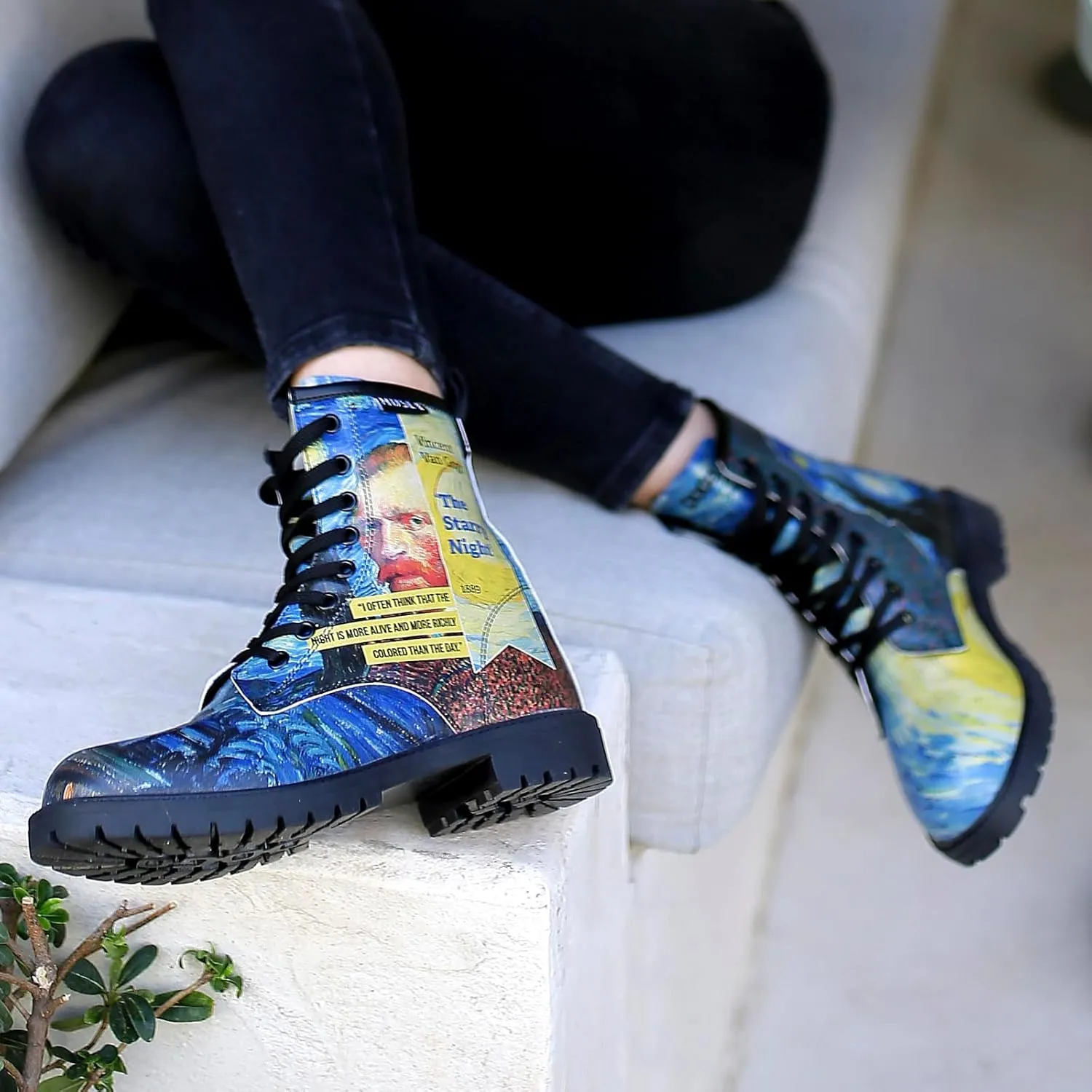 Long Boots for Women – Vegan Leather and Unique Design Womens Winter Boots, Comfortable and Stylish Womens Boots