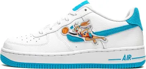 Nike Kids Boys Air Force 1 gs Dm3353 Sneakers, White/Light Blue Fury-white, 6.5 Big Kid