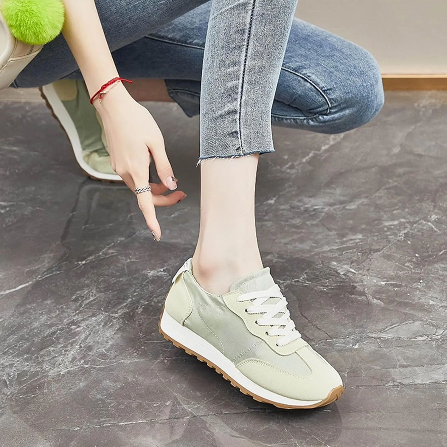 Orthopedic Casual Shoes for Plantar Fasciitis Relief Womens Slip On Walking Sneakers with Arch Support Comfortable Loafers Diabetic Feet