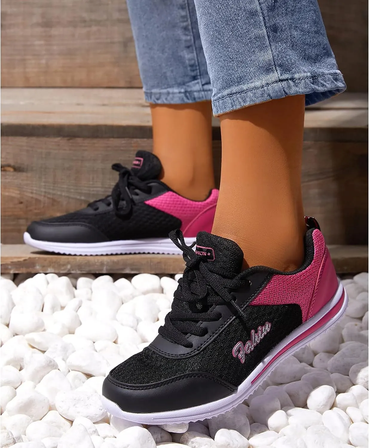 Plantar Fasciitis Shoes Women Dress Slip On Shoes Women Wide Toe Nurse Working Shoes for Women Running Shoes for Women with Plantar Fasciitis Tenis De Trabajo para Mujer Antideslizantes para Hombre