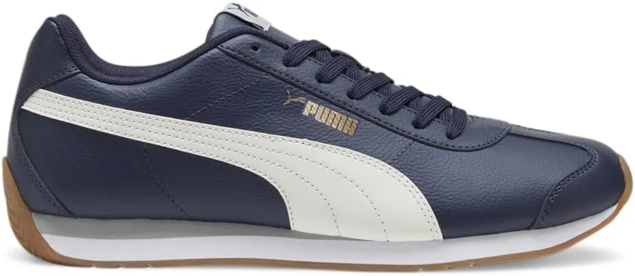 Puma Mens Turin Iii Lace Up Sneakers Shoes Casual - White