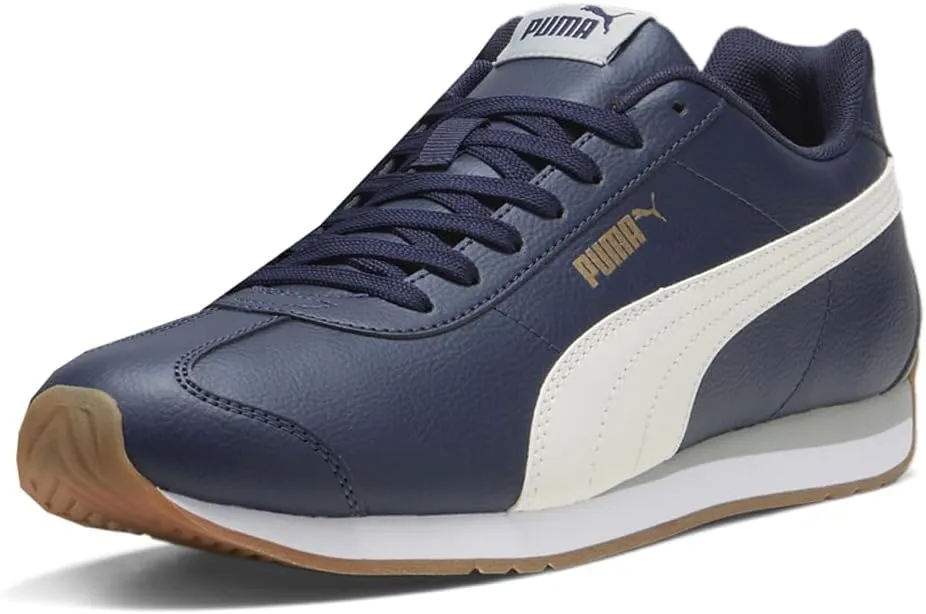 Puma Mens Turin Iii Lace Up Sneakers Shoes Casual - White