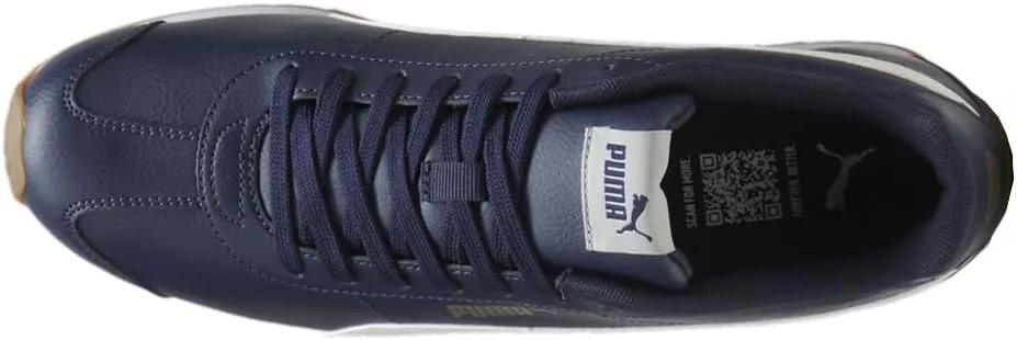 Puma Mens Turin Iii Lace Up Sneakers Shoes Casual - White