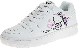 Sanrio Hello Kitty Women's Sneakers - Lightweight Athletic Breathable Running Tennis Shoes - White (Womens-Adult)