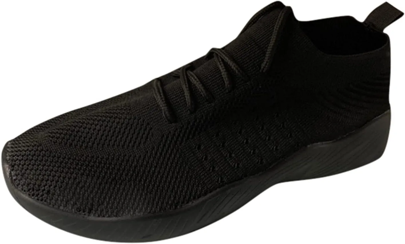 SBGMoSJ Women Sneakers Black Tenis OrtopéDicos para Mujer para Caminar Extra Wide Gym Shoes for Women Running Shoes Womens Lightweight Fashion Sport Sneakers Black Slip On Shoes Women Size 11