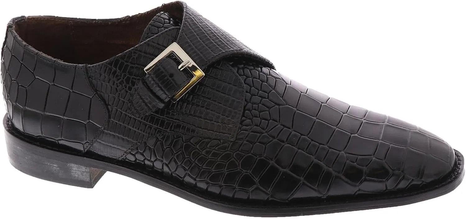 STACY ADAMS Rapino Men's Slip On, 10 2E US, Black