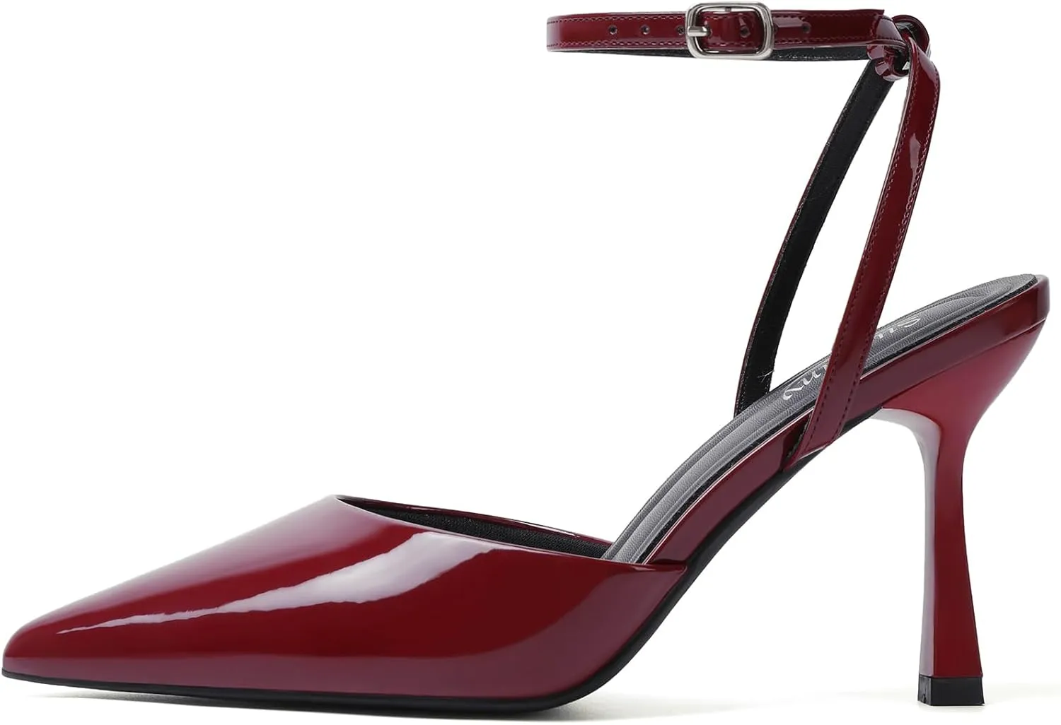 Susanny Heels for Women Stiletto Closed Pointed Toe Backless Dress Shoes High Heels Sexy Kitten Pumps Wedding Guest Party Dance Prom Dressy Comfort Shoes