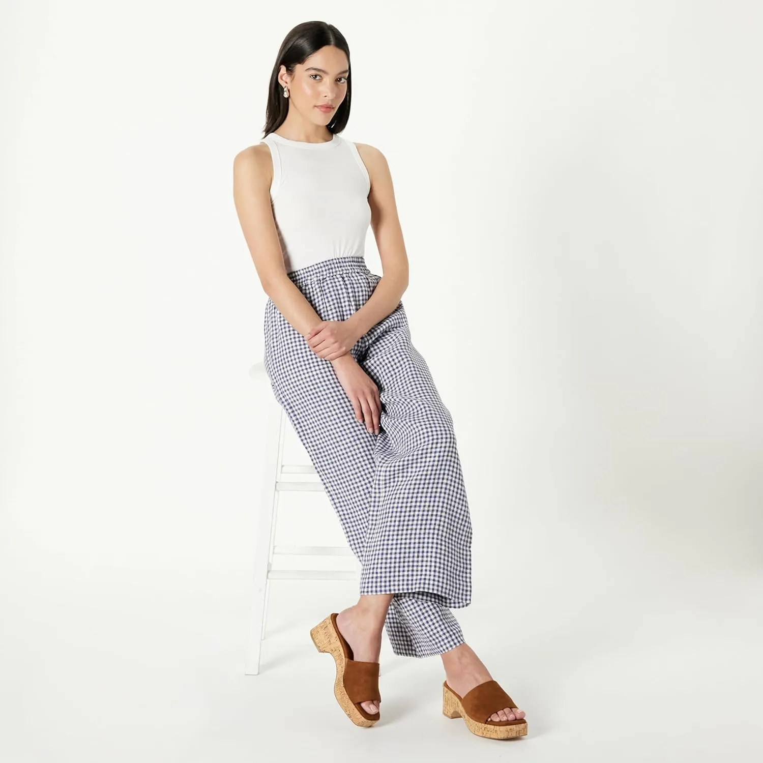 The Drop Women's Bertina Platform Slide Sandals