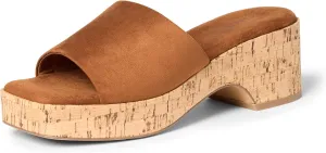 The Drop Women's Bertina Platform Slide Sandals