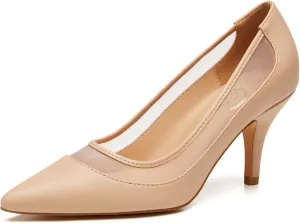 Trary Women’s Slingback Pumps, Black Heels Gold Heels Nude Pink Red Heels, Pointed Toe High Heels for Women Sexy Stiletto Heels Buckle Ankle Strap Closed Toe Pumps Office Party Prom Dress Shoes