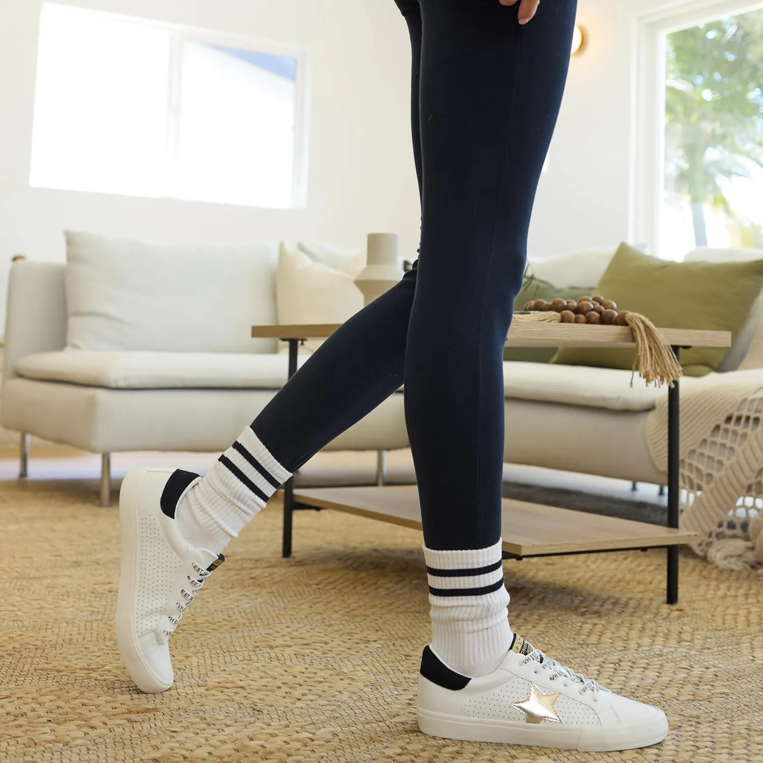 Vintage Havana Grande Women’s Fashion Sneakers | Star Tennis Shoes Womens | Low Top Slip On | Walking Comfortable Casual