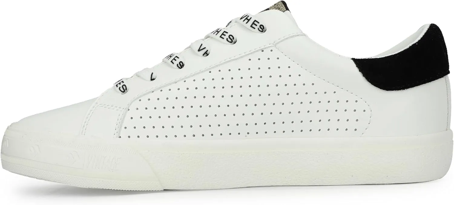 Vintage Havana Grande Women’s Fashion Sneakers | Star Tennis Shoes Womens | Low Top Slip On | Walking Comfortable Casual
