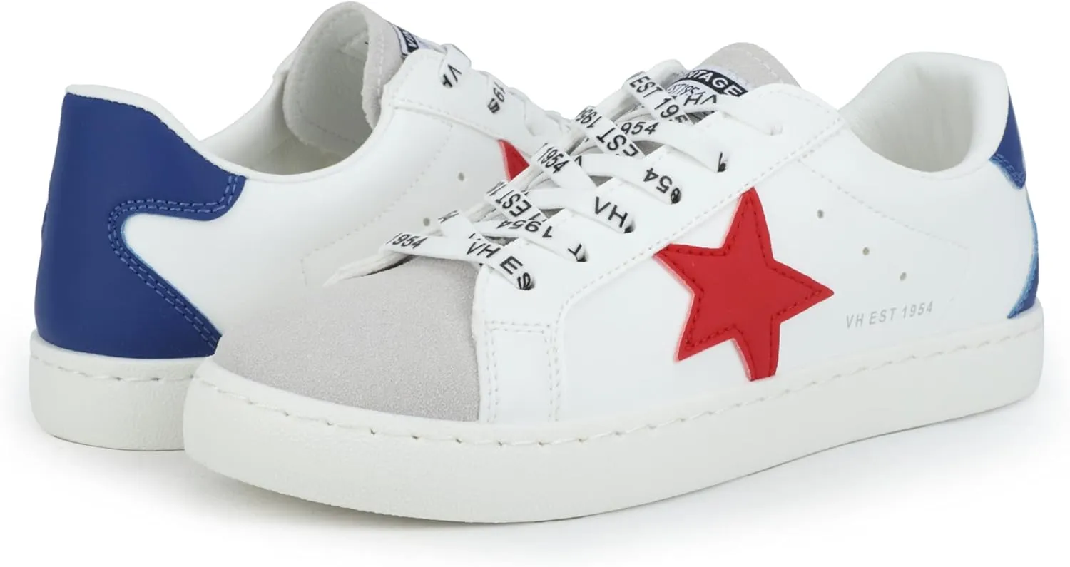 VINTAGE HAVANA Women’s Fashion Sneakers | Casual Lace up Low Top Tennis Shoes | Cute Trendy Dressy Sneakers