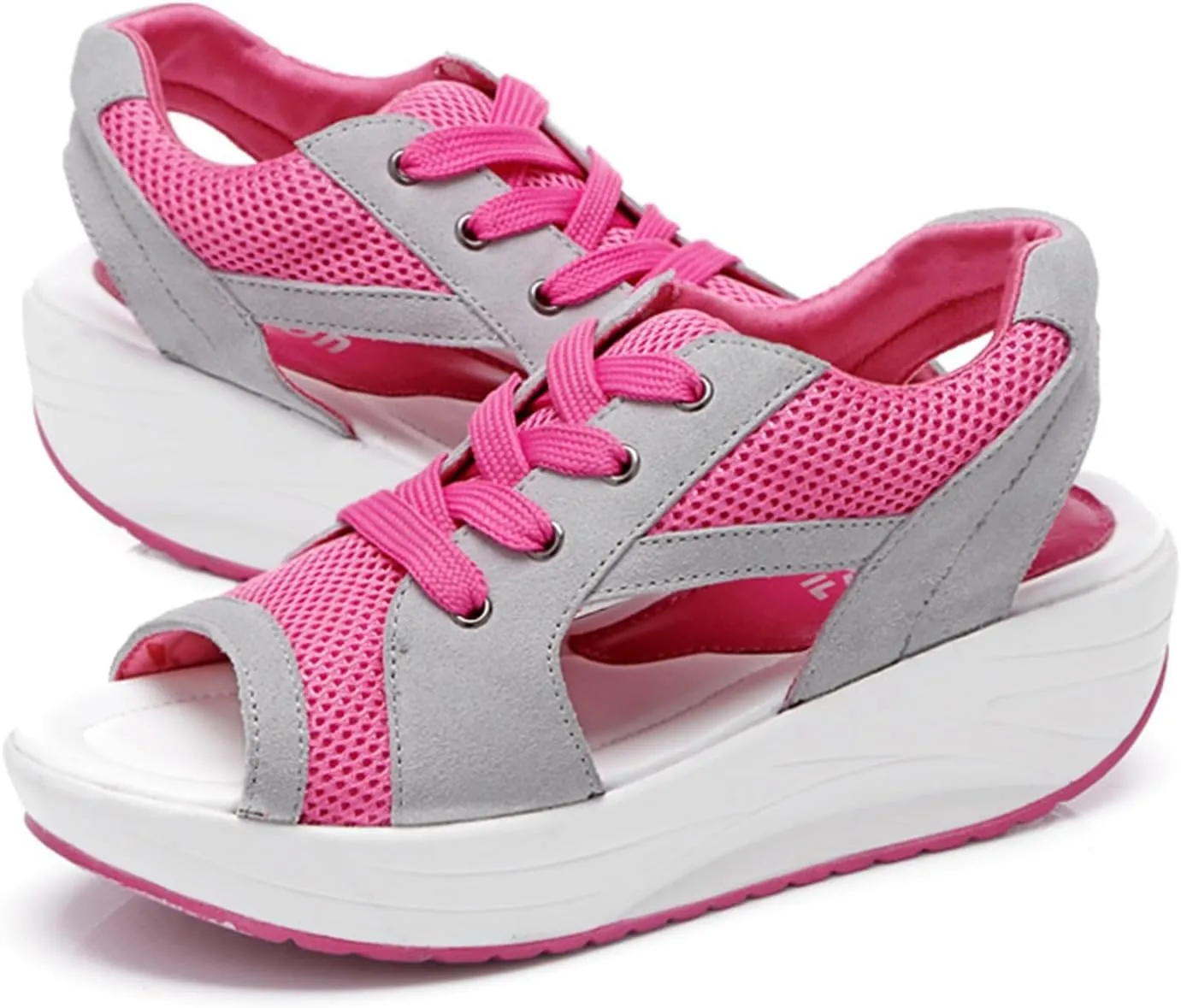 Wedge Orthopedic Sandals for Women Comfortable Open Toe Walking Sandals Ankle Strap Wide Width Platform Wedge