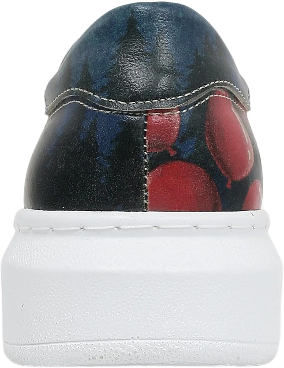 Wedge Platform Sneakers for Women - Handmade Vegan Leather, Unique Chunky Sneakers