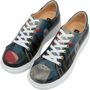 Wedge Platform Sneakers for Women - Handmade Vegan Leather, Unique Chunky Sneakers