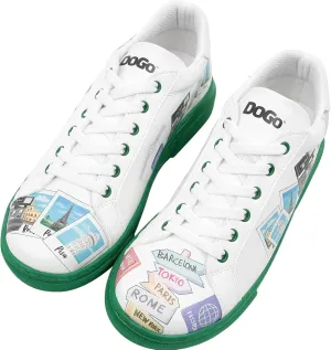 White Sneakers for Women - Handmade Women's Fashion Sneakers, Vegan Leather and Unique Design, Comfortable Shoes for Women, Ace Sneakers