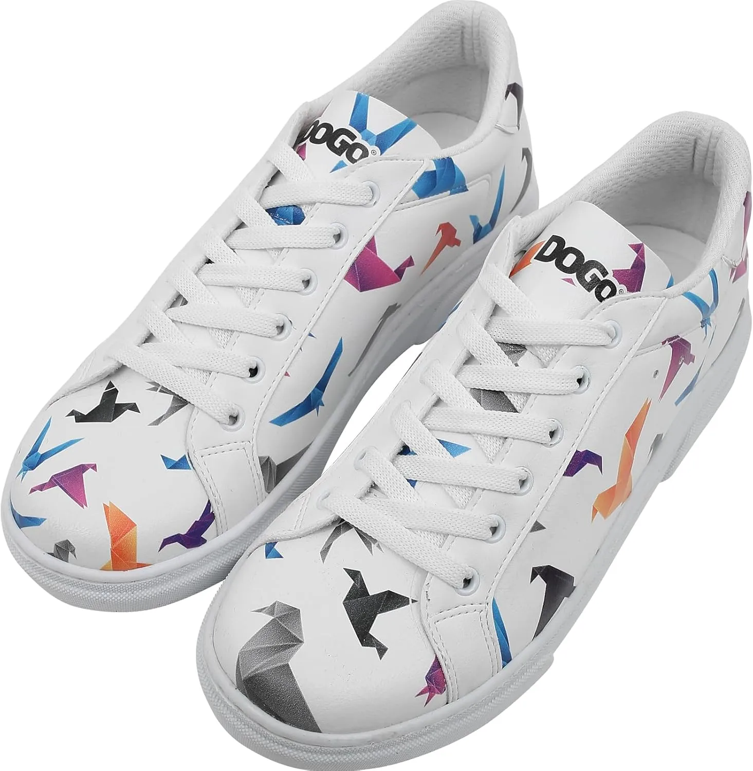 White Sneakers for Women - Handmade Women's Fashion Sneakers, Vegan Leather and Unique Design, Comfortable Shoes for Women, Ace Sneakers