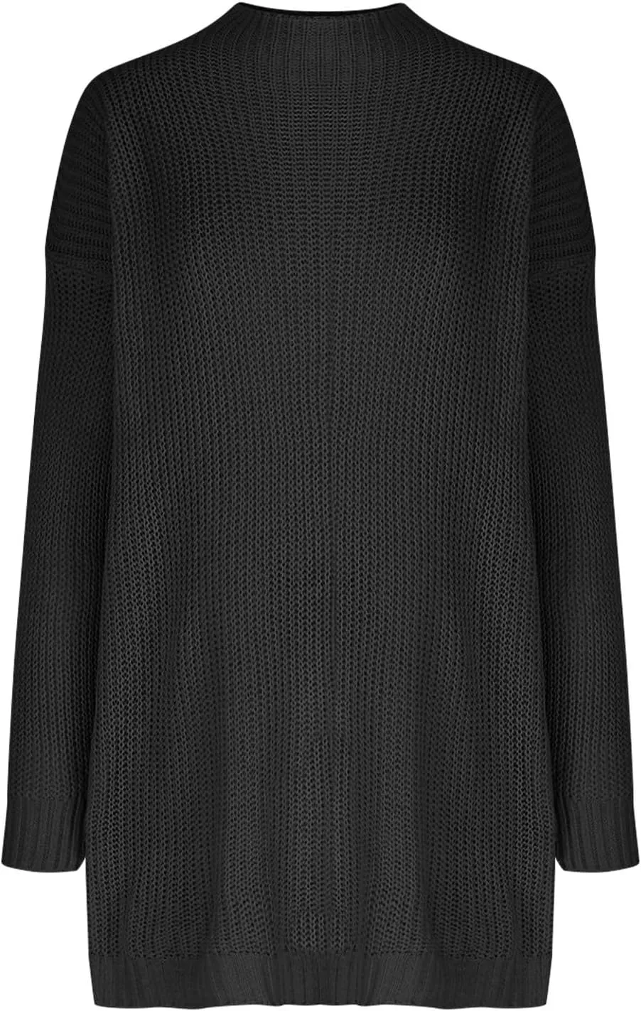 Winter Dresses for Women Oversized Long Sleeve Crewneck Knit Sweaters Slouchy Pullover Sweater Warm Sweater Dress