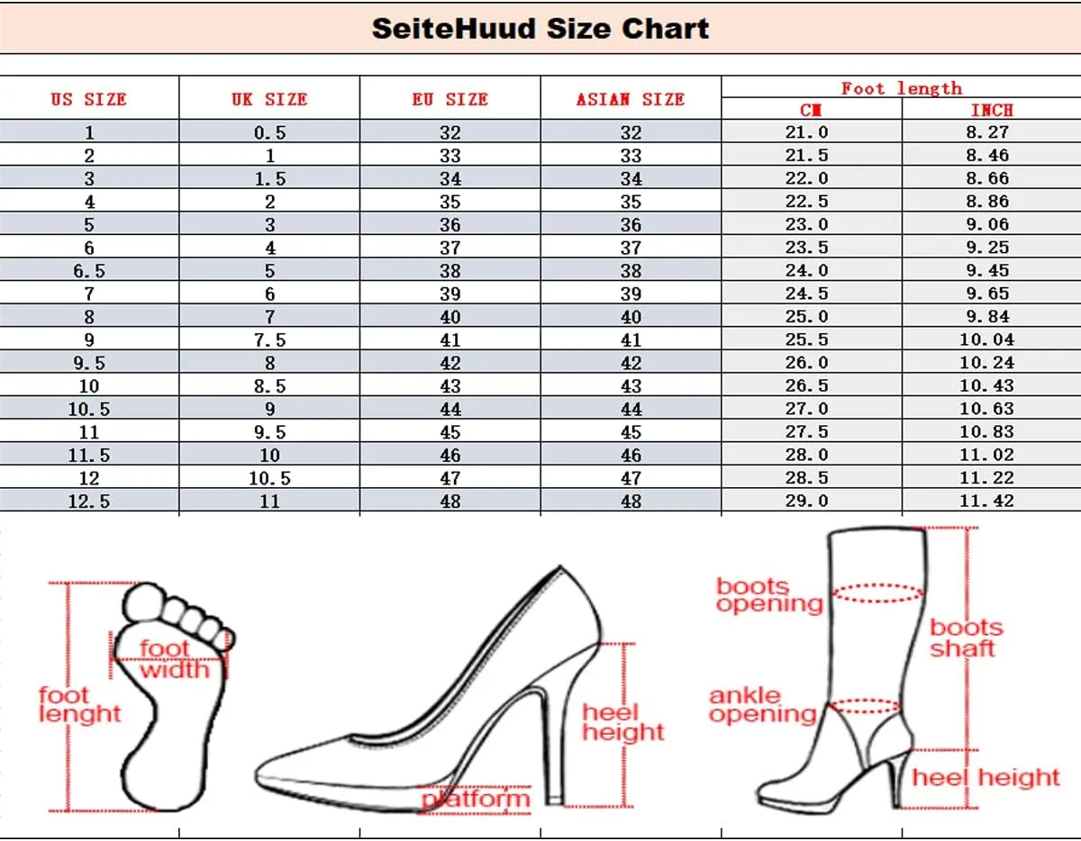 Women Fashion Platform Block Heels Knee High Boots Lace up