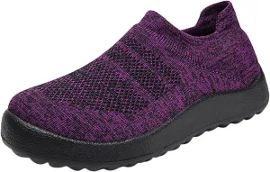 Women's Athletic Walking Shoes Slip On Casual Mesh Mens Dress Shoes Food Service Casual Shoes Trendy Fashion Sneakers 2025 Platform Tennis Shoe Loafers Dress Shoe
